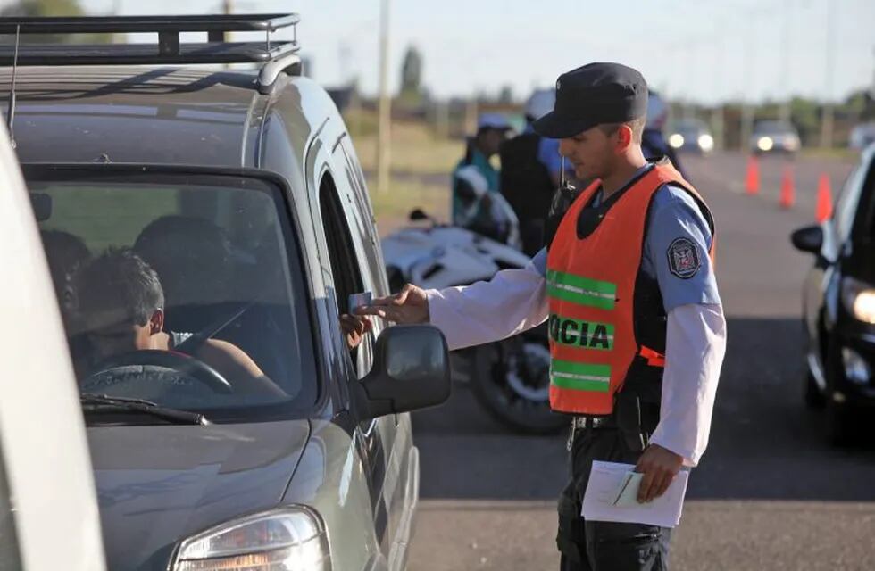 Controles viales mendoza. policiales, policía de Mendoza