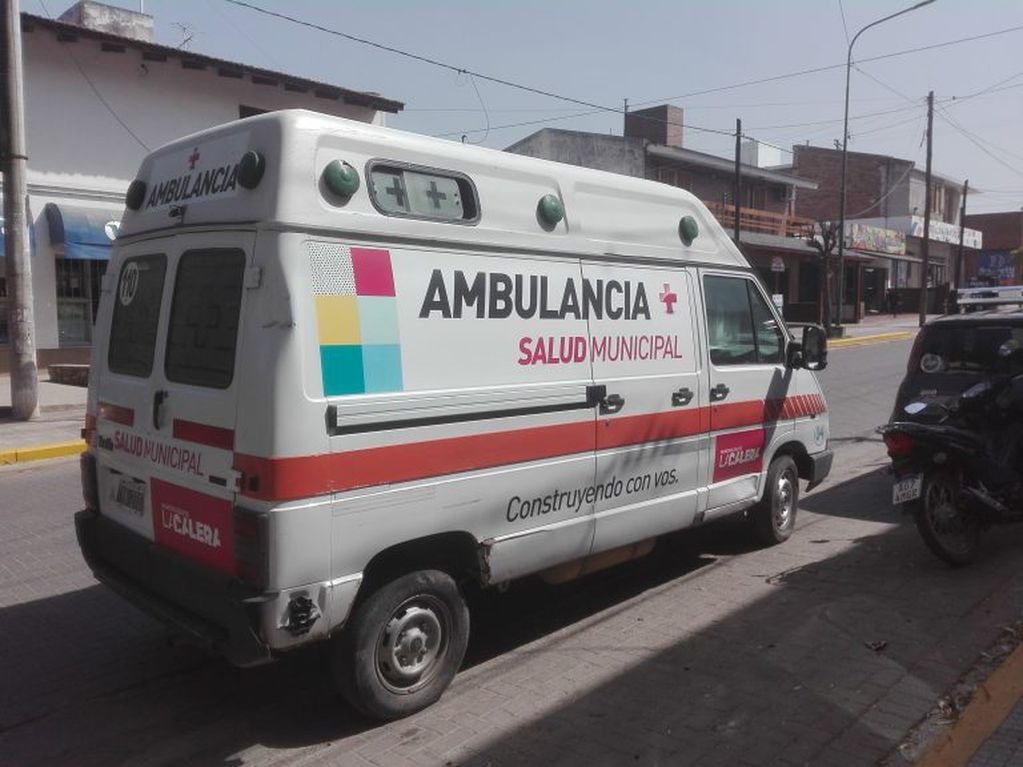 La Calera: ambulancia municipal se suma al operativo