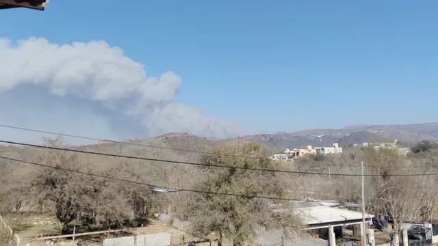 Incendio en Potrero de Garay