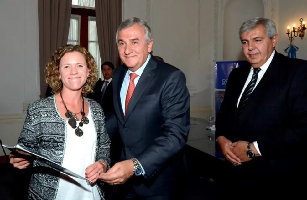 El gobernador Morales entrega créditos del CME, en Jujuy