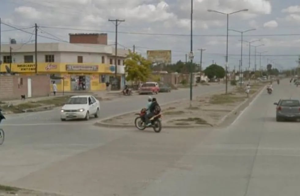 Calles del barrio Solidaridad, Salta. (Web)
