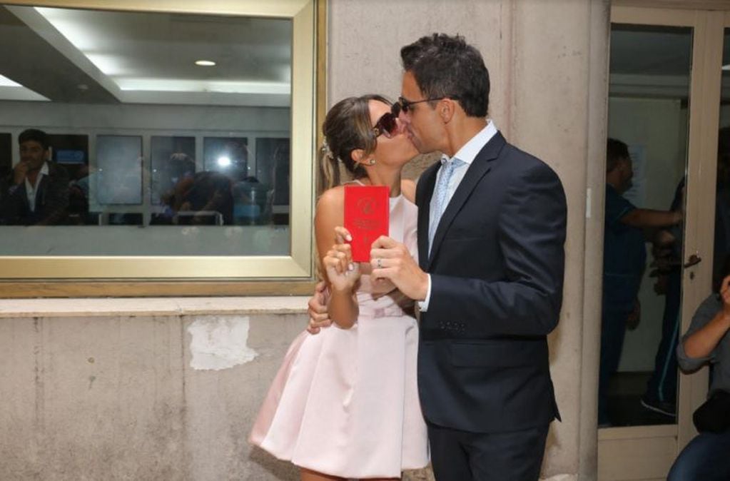El casamiento de Floppy Tesouro y Rodrigo Fernández Prieto se celebró en diciembre de 2017 (Foto: Archivo)