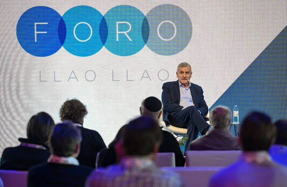 Gerardo Morales disertó en la cumbre empresarial Llao Llao 2023 que se celebró en Bariloche con la participación de emprendedores y líderes sociales, convocados para dialogar respecto del futuro del país.