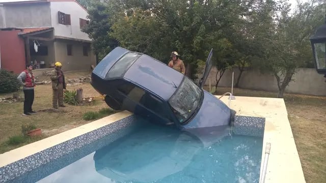Insólito accidente en Villa de Merlo. San Luis.
