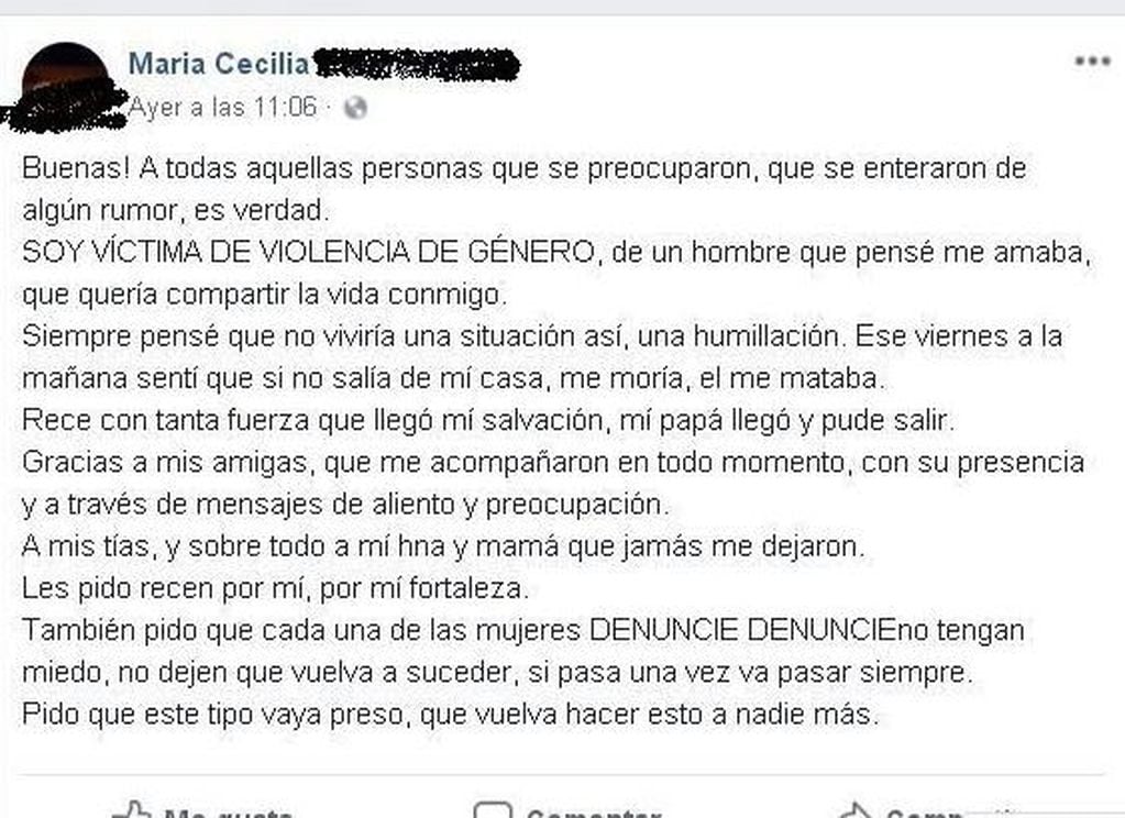Una mujer denunció a su pareja, un cabo de la Policía de Corrientes, por violencia de género