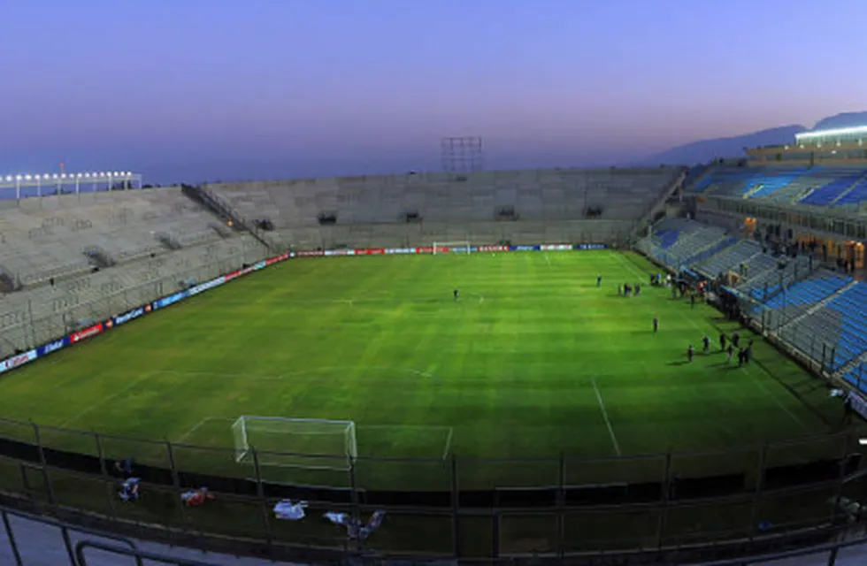 Estadio Bicentenario de San Juan donde el lunes se jugarán las semifinales de la Liga Profesional de Fútbol.