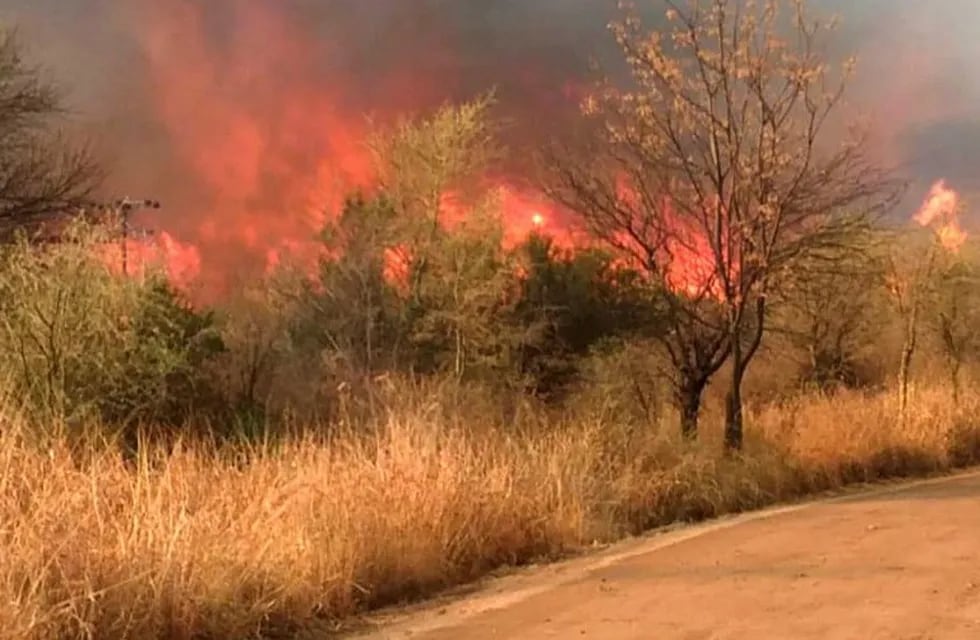 Incendios forestales sin tregua. (Foto: Gobierno de Córdoba).