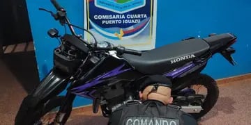 Puerto Iguazú: dos motocicletas fueron recuperadas gracias al rápido accionar de las fuerzas policiales