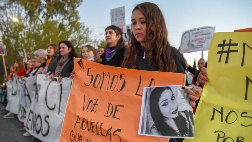 Tras la muerte, familiares y amigos pidieron justicia por Cielo López (web).