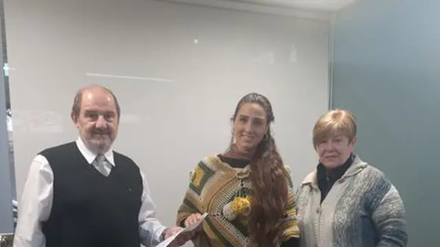 Banco Credicoop donó 20 mil pesos a la Casa de la Cultura en Soldini