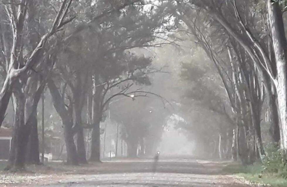 Fuerte viento en San Rafael