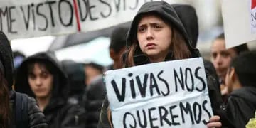 Reclamo. Los femicidios aún no remiten en la Argentina. (La Voz / Archivo)