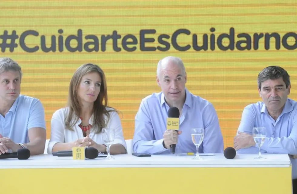 Horacio Rodríguez Larreta, jefe de Gobierno porteño, anunció medidas contra la propagación del coronavirus en Capital Federal. (Clarín)