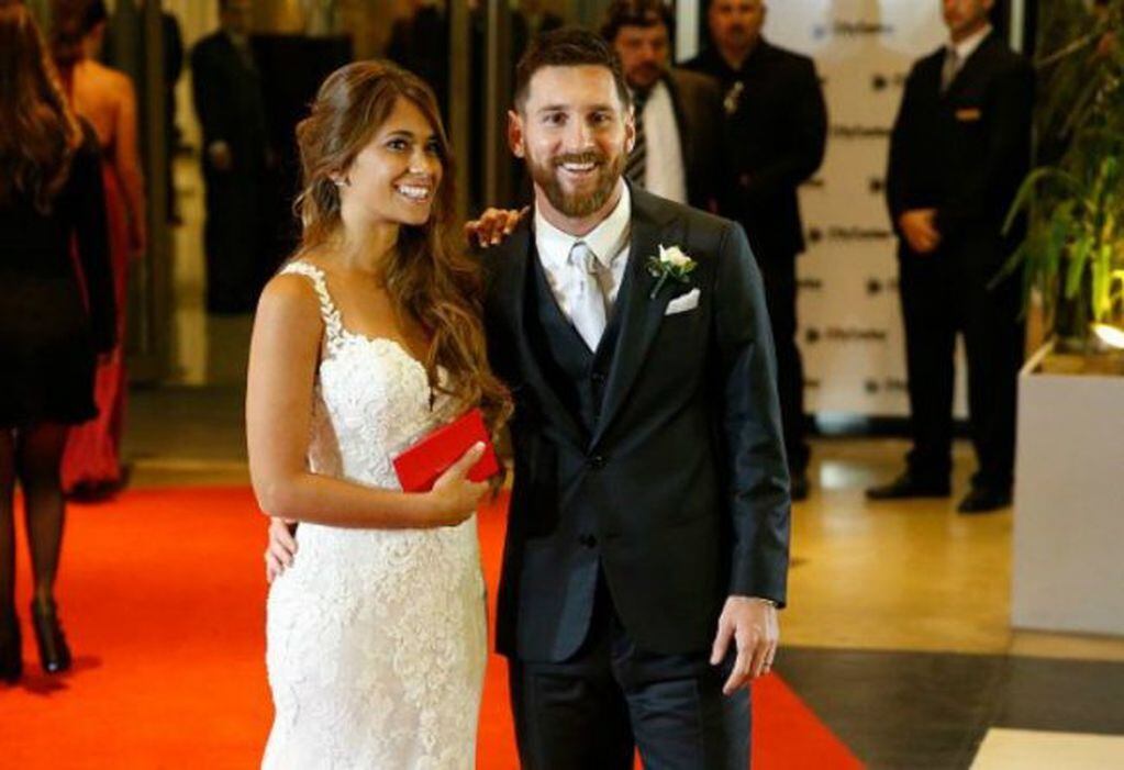 La boda de Lionel Messi y Antonela Roccuzzo fue uno de los grandes acontecimientos del 2017.