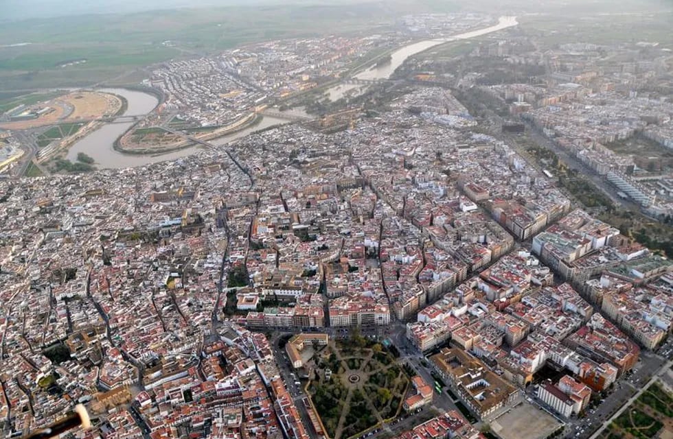 Vista aérea de Córdoba.