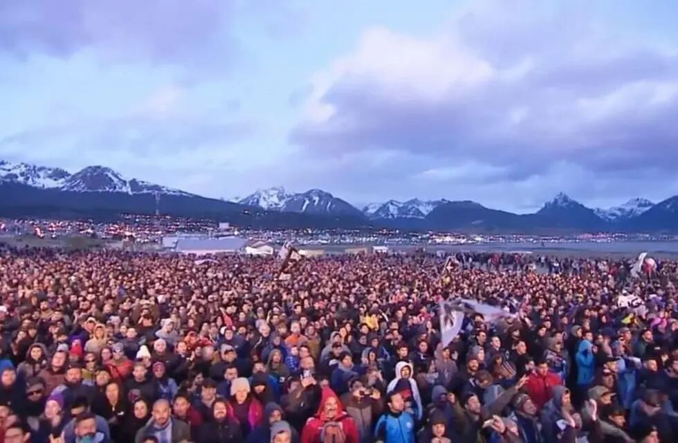 El recital de La Renga dejó en Ushuaia más de 2000 millones y se emplearon a 600 personas