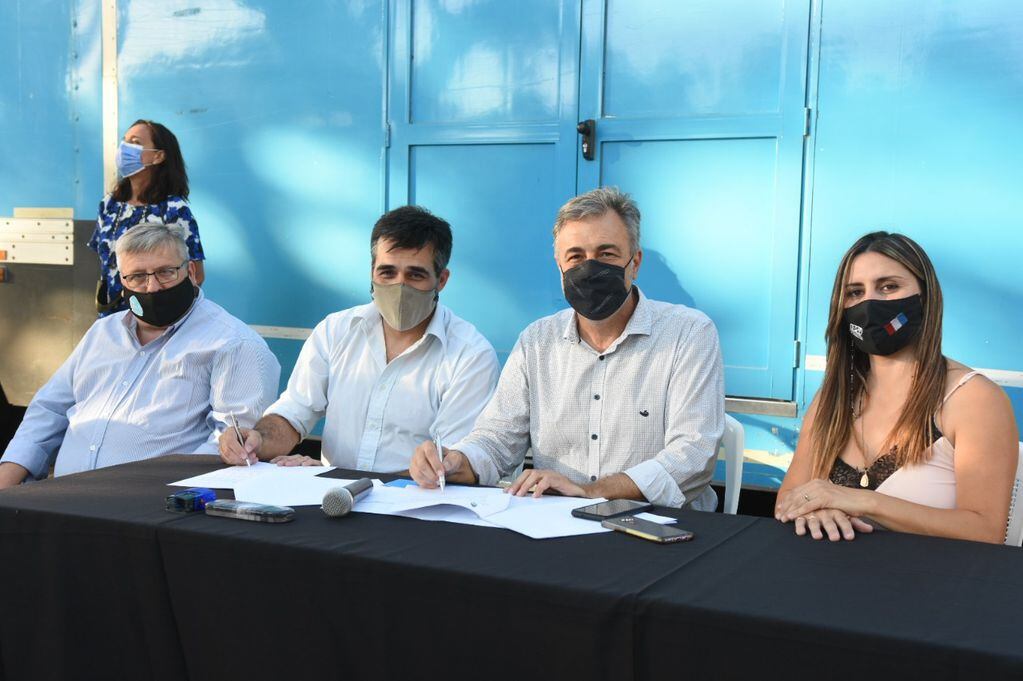 Firma del convenio entre la Municipalidad de Rafaela y la Agencia Provincial de Seguridad Vial