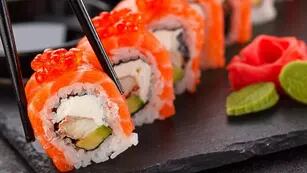 Sushi en Windsor Hotel.