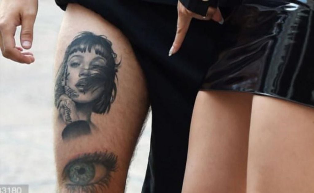 El tatuaje en detalle, una obra de arte (Foto: Getty Images/Instagram/@ursulolita)