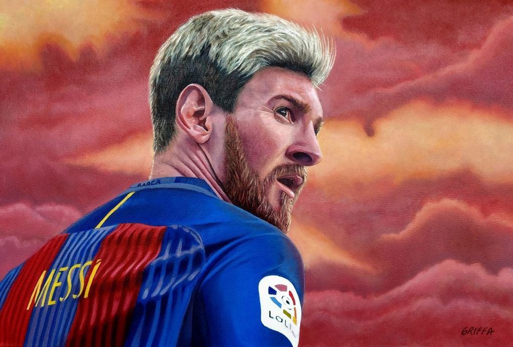 Retrato de Messi