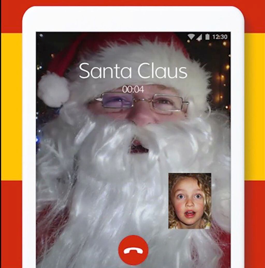 Aplicaciones para hablar con Papá Noel y los Reyes Magos