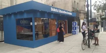 Sede del Boleto Estudiantil Gratuito en Rosario