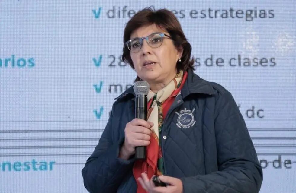 Isolda Calsina, ministra de Educación de Jujuy