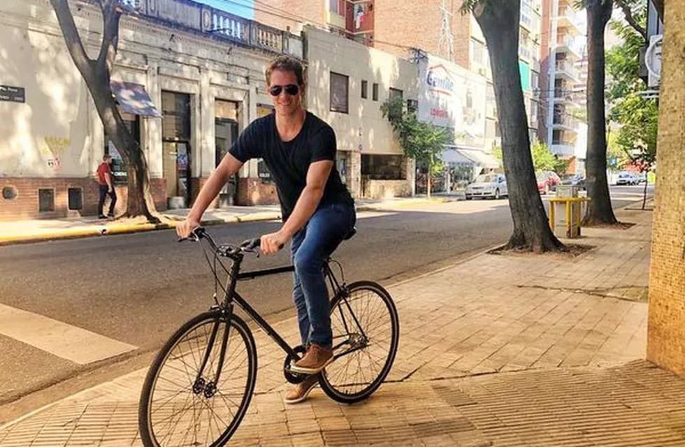 Proyecto de estaciones de bicis y ciclovía en Pérez (Facebook)