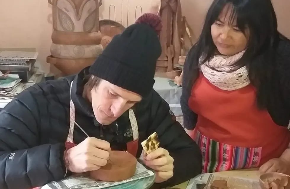 Iván de Pineda en Purmamarca, Jujuy