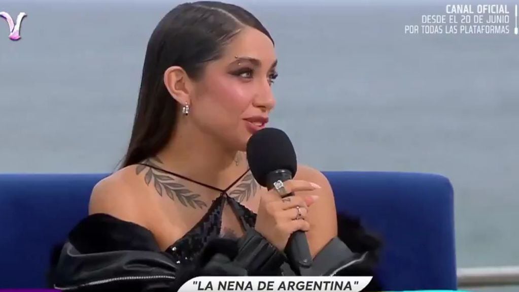 María Becerra habló sobre la situación de Argentina.