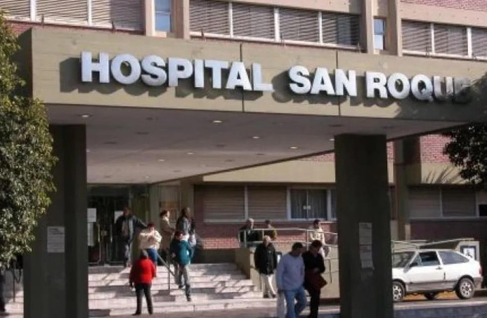 La joven está interna .el Hospital San Roque,.