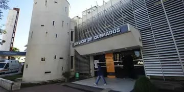 Córdoba. La mujer estaba internada en el Instituto del Quemado (La Voz/Archivo).