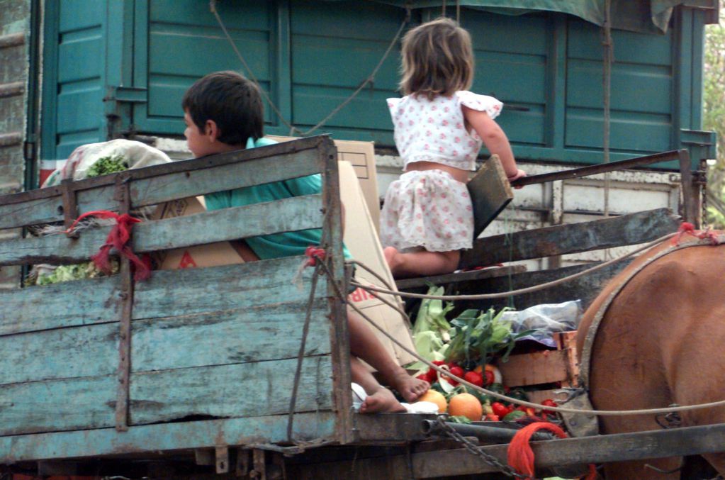 Es alarmante los elevados índices de pobreza infantil en la provincia y región.