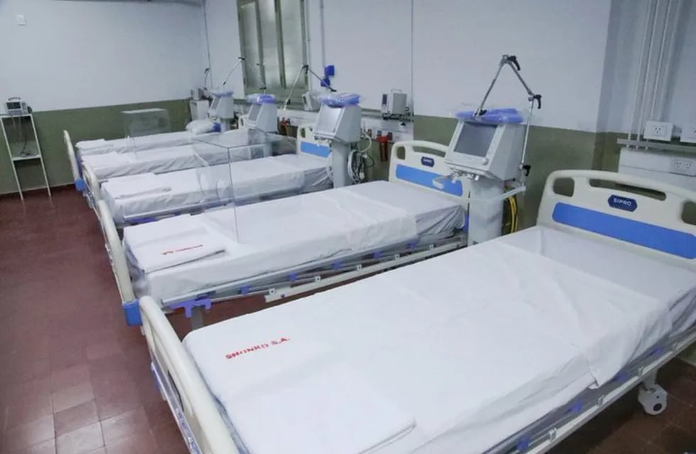 Seis personas se encuentran internadas en el Hospital de Campaña.