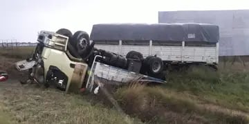 Camionero accidentado en Río 5