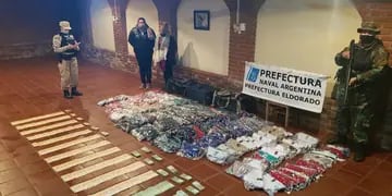 Incautan mercadería sin aval aduanero en Eldorado