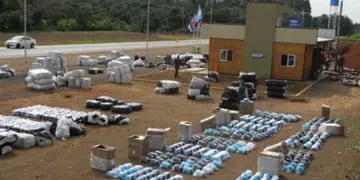 Gendarmería Nacional desarticuló encomiendas ilegales en San Vicente
