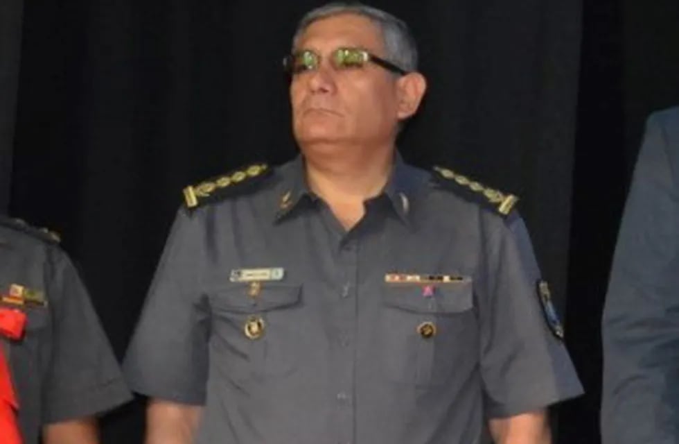 Comisario Guillermo Corro, jefe de la Policía de Jujuy