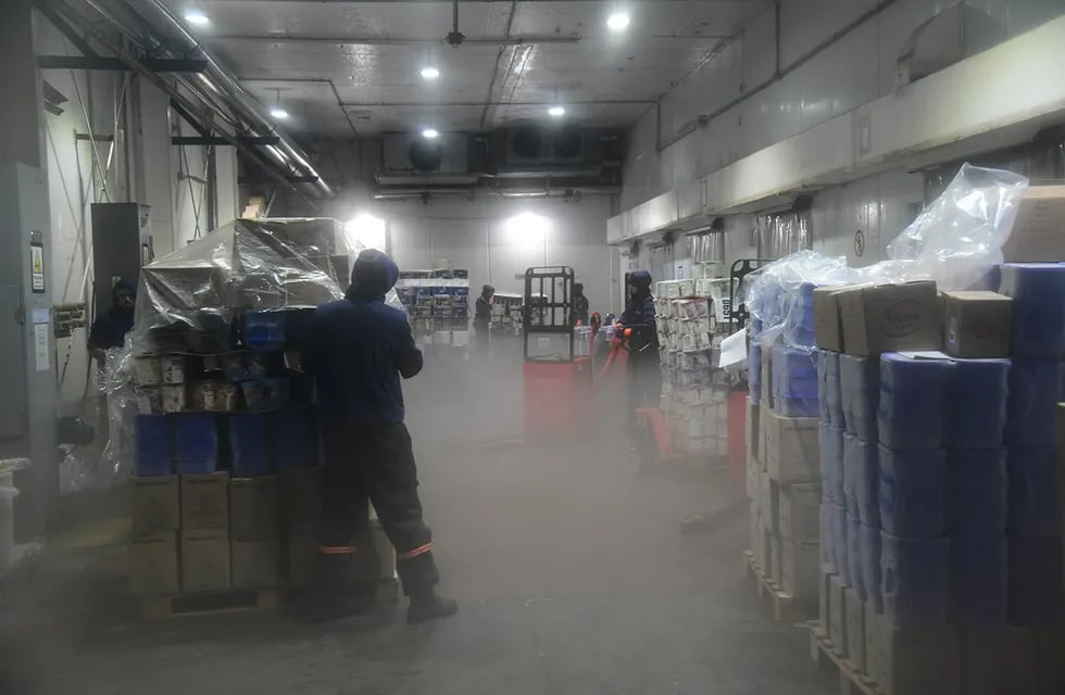 El almacén de frío se encuentra junto a la planta de fabricación de Grido, en el Parque Industrial Ferreyra de Córdoba.