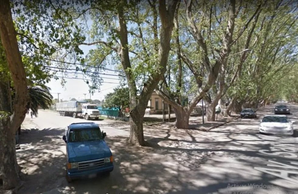 Calle 5 norte de Colonia Caroya (Google)