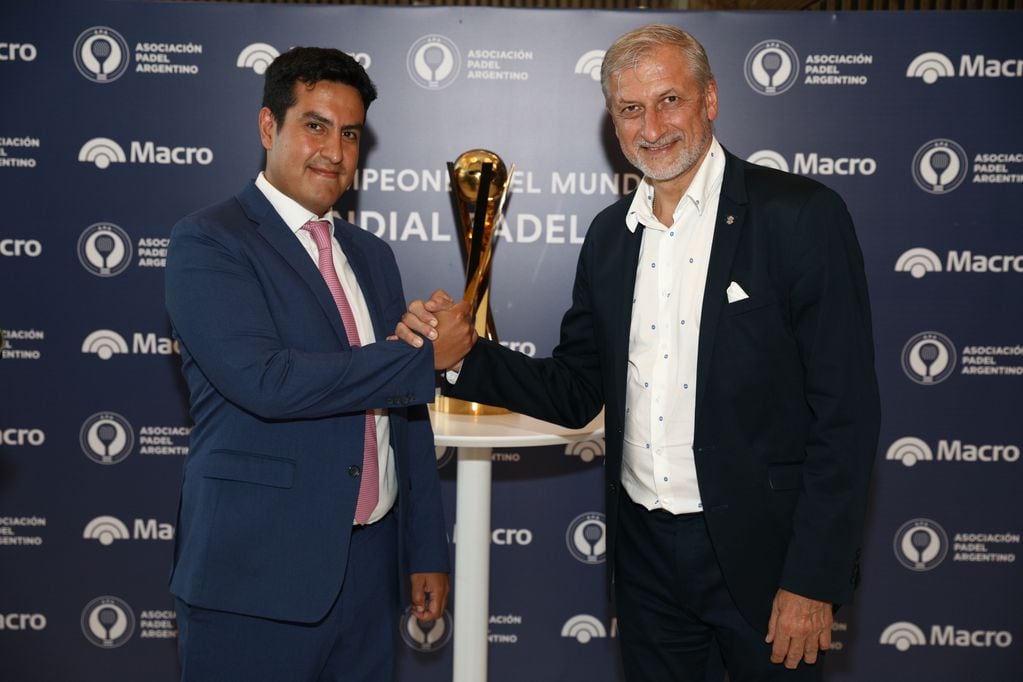 Santiago Brito, Presidente de APA y Héctor Campana, Presidente de la Agencia Córdoba Deportes