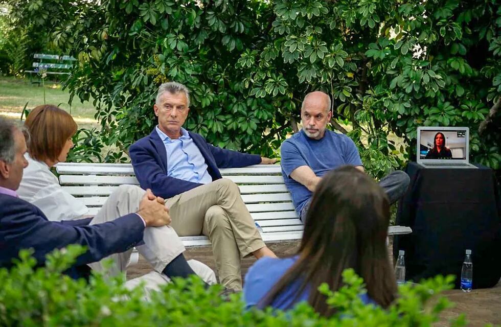 Mauricio Macri recibirá a Horacio Rodríguez Larreta en su country de Cumelén. Foto: La Voz / Archivo.