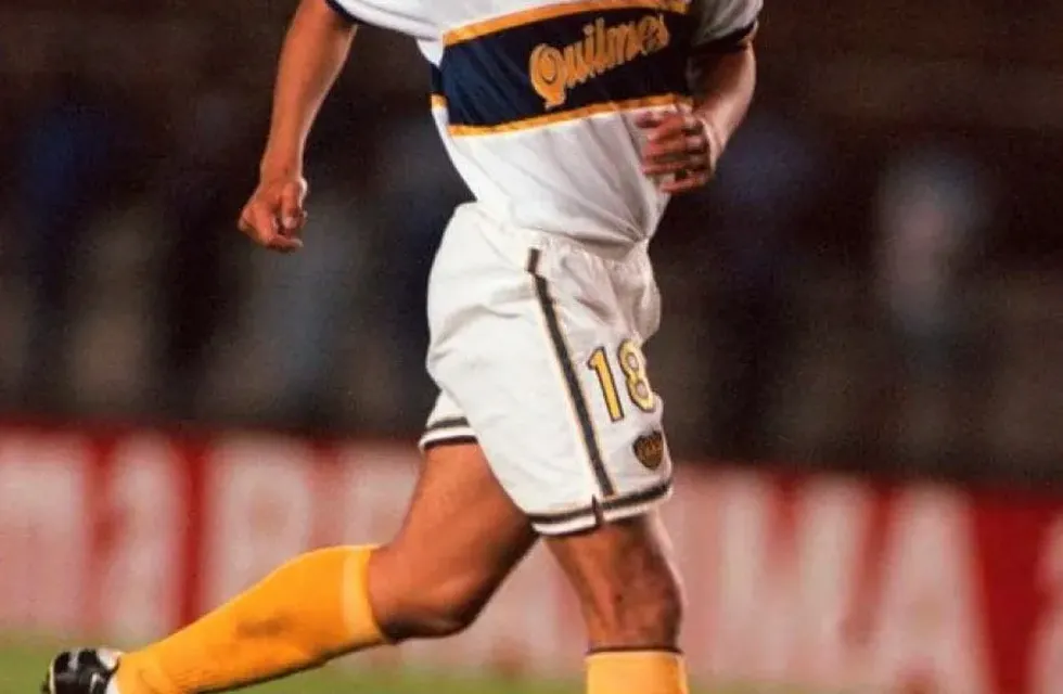 Riquelme durante la temporada de 1997.