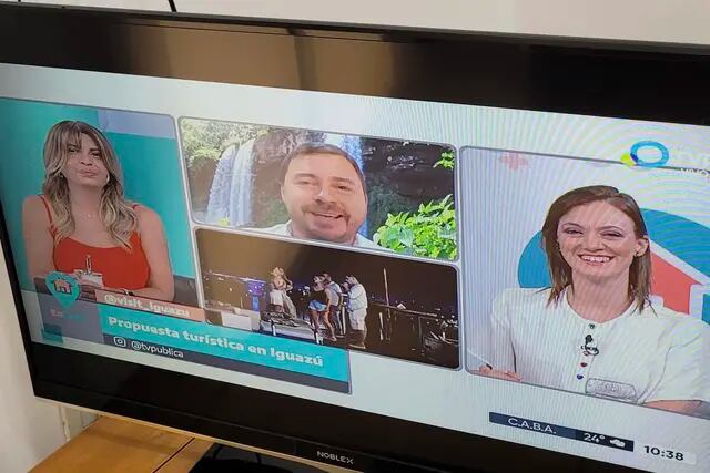 El destino Puerto Iguazú fue destacado en el programa "En Casa" de Canal 7 Tv Pública