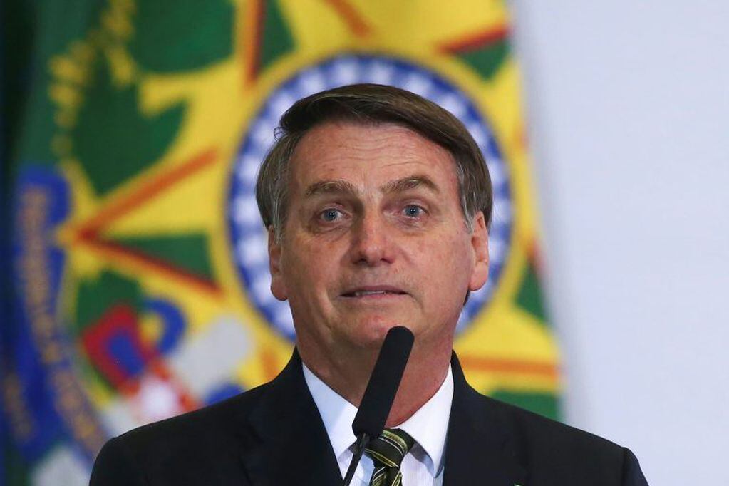 El mensaje de Bolsonaro ocurrió en un momento en que la relación entre la Argentina y Brasil no es buena. Crédito: Sergio LIMA / AFP.