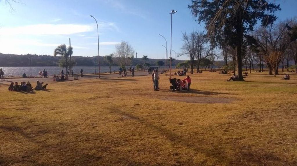 Tarde con una temperatura que superó los 24 grados. (Foto: gentileza D. González).