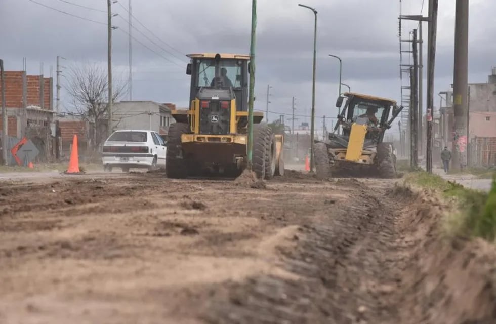 Se inició la repavimentación de la avenida 32 de 155 a 161 (Municipalidad de La Plata)