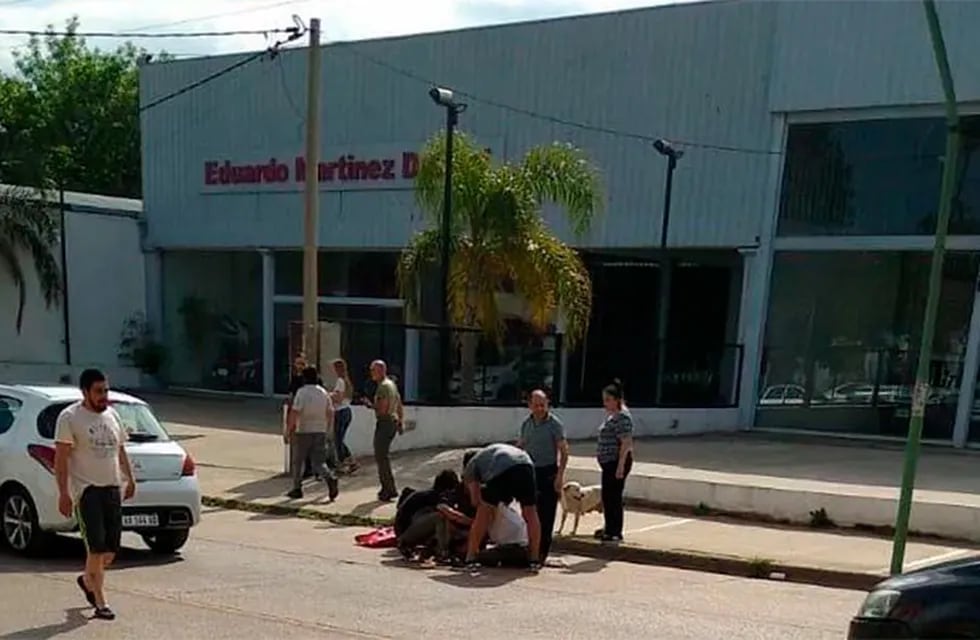 Grave accidente en Gualeguaychú.