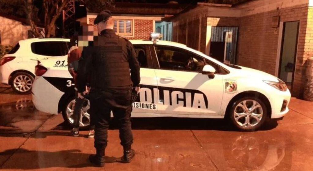 Campo Viera: amenazó a la Policía y terminó detenido.