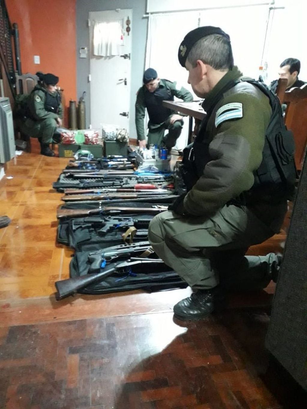 Presentaron en Córdoba el mayor decomiso de armas en la historia de Argentina, de acuerdo con los dichos de la ministra Bullrich.
